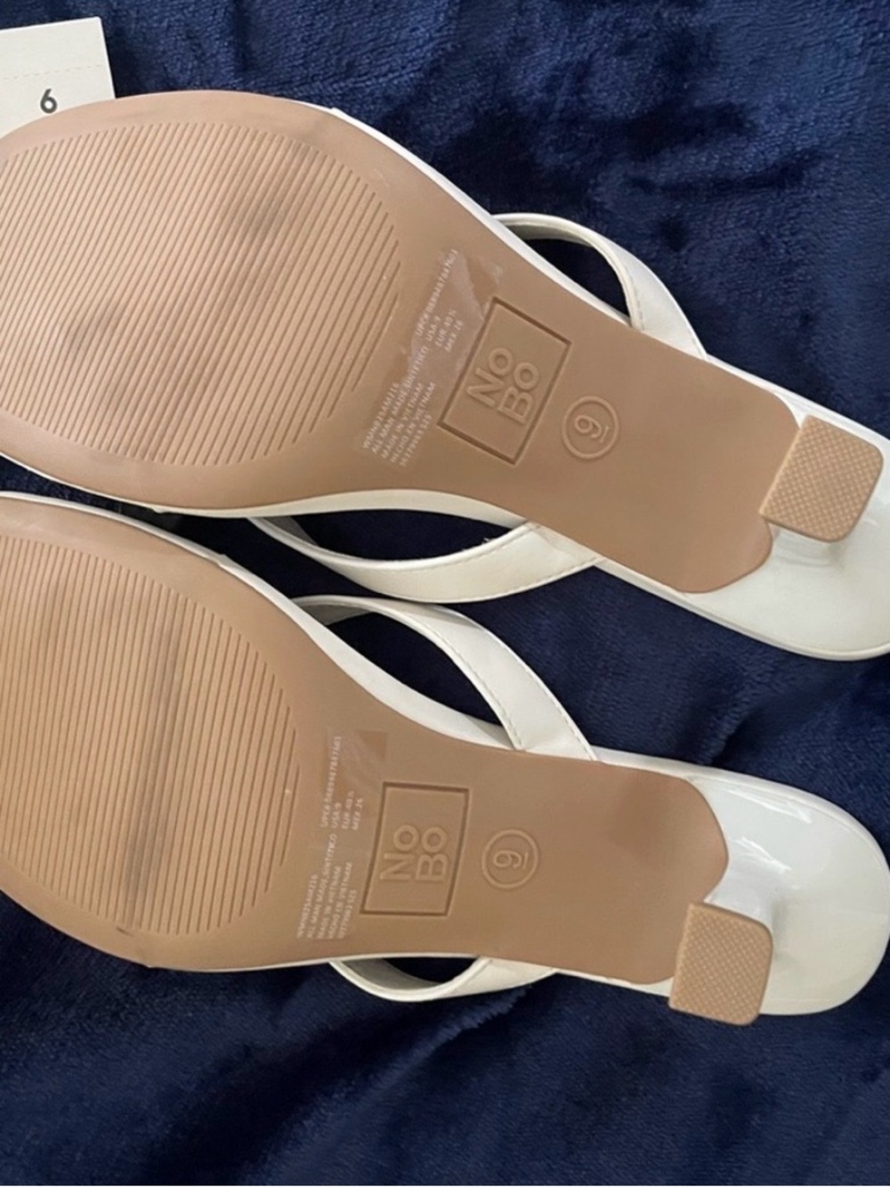 Mango Cream Slingback Square-Toe Heeled Sandals - Picture 5 of 5